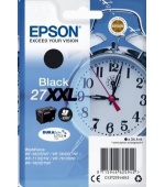 EPSON ink čer Singlepack "Budík" Black 27XXL DURABrite Ultra Ink