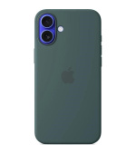 APPLE iPhone 16 Plus Silicone Case with MagSafe - Lake Green
