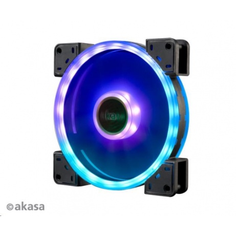 AKASA ventilátor Vegas TLY, 140x140x25mm, aRGB, Dual Sided, RGB
