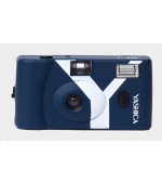 YASHICA MF-1 Snapshot Art Camera (Prussian Blue) - analogový fotoaparát