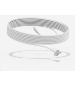 Logitech kabel pro Stolní mikrofony Rally, Prodlužovací kabel, 10m, bílá