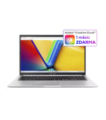 ASUS NTB Vivobook 15 (X1502VA-BQ1364W), i5-13420H, 15.6" FHD, 16GB, 512GB SSD, UHD, W11 Home, Cool Silver