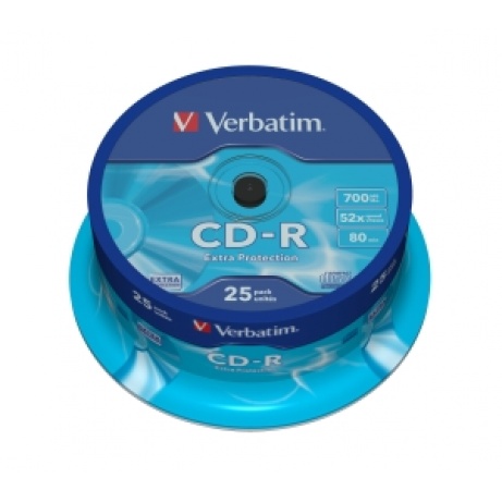 VERBATIM CD-R(25-Pack)Spindl/52x/700MB