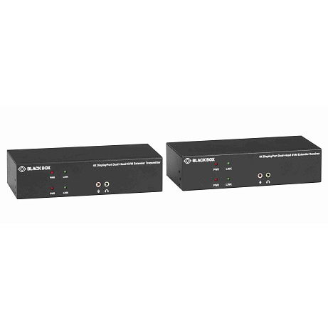 BlackBox KVM Extender Kit over Fiber - 4K, DP,