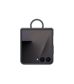 Samsung Silikonový kryt s držákem na prst Flip7 Black