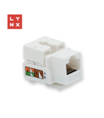 LYNX keystone UTP Cat5e, 90 stp., bílý