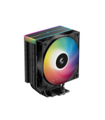 DEEPCOOL CPU Chladič AG400 BK ARGB V2, 1x120, LGA1851, AM5, černá