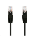 C-TECH kabel patchcord Cat5e, UTP, černá, 2m