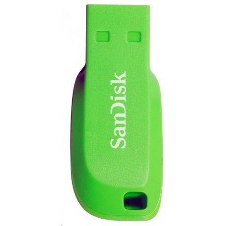 SanDisk Flash Disk 64GB Cruzer Blade, USB 2.0, zelená