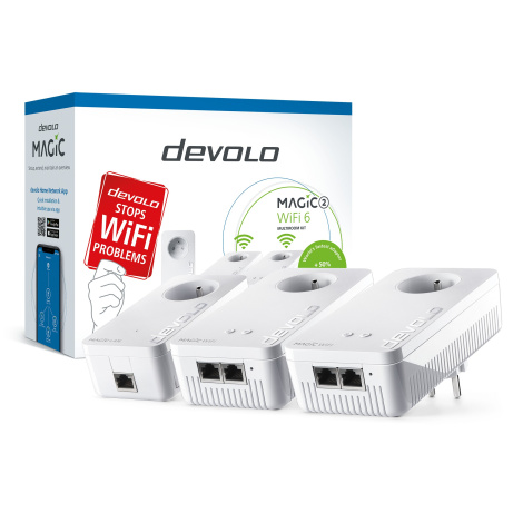 devolo Magic 2 WiFi 6 Multiroom Kit 2400 Mbps