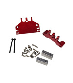 D2U-11 Tuning držák spojovacích tyčí pro zadní a přední nápravu včetně úchytu pro servo řízení pro Jeep Rubicon