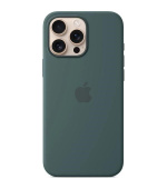 APPLE iPhone 16 Pro Max Silicone Case with MagSafe - Lake Green