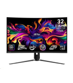 MSI LCD MPG 321CURX QD-OLED, 31.5", 3840x2160, QD-OLED, 0,03ms, VESA 100x100, Black