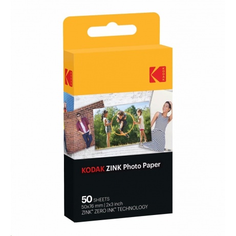 Kodak Zink - fotografický papír 2x3 50-pack