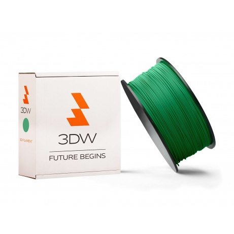 3DW - ABS filament 1,75mm zelená, 1kg, tisk 220-250°C