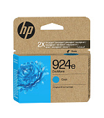 HP 924e EvoMore Cyan Original Ink Cartridge (800 pages)