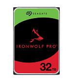 SEAGATE HDD 32TB IRONWOLF PRO, 3.5", SATA 6 Gb/s, 7200 RPM, Cache 512MB, CMR