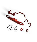 Kovový nárazník pro model Jeep Rubicon- červený