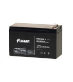 BAZAR-Baterie - FUKAWA FW 9-12 HRU (12V/9Ah - Faston 250), životnost 5let - poškozený obal