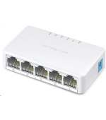 BAZAR - MERCUSYS switch MS105 (5x100Mb/s, fanless) - poškozený obal