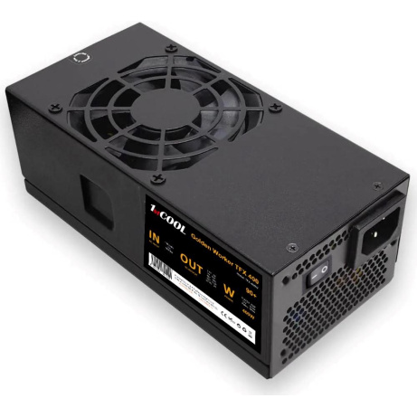 1stCOOL Zdroj Golden Worker TFX 400 88+, 400W, TFX, černá