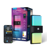 BAZAR - Govee RGBICWW Smart venkovní nástěnné světlo 1500lm Matter - Poškozený obal (Komplet)