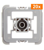 Homematic IP  Adaptér Gira 55, set 20ks - EQ3-ADA-G55-20