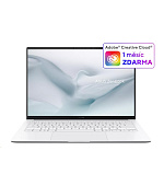 ASUS NTB Zenbook S14 OLED (UX5406SA-OLED720XZ), Ultra7 258V, 14" 2880 x 1800, 32GB, 512GB SSD, Intel Arc, W11 Pro, White