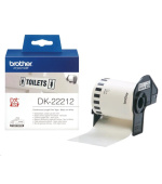BROTHER DK-22212 bílá filmová role 62mm x 15,24m