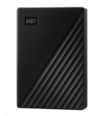 BAZAR - WD My Passport Portable 4TB, Externí HDD, USB 3.0, černá (Bez příšlušenství)