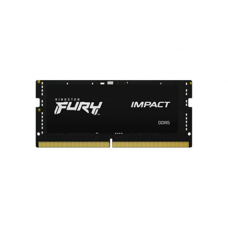 Kingston FURY Impact/SO-DIMM DDR5/8GB/4800MHz/CL38/1x8GB/Black