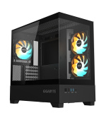 GIGABYTE C201 PANORAMIC/Midi Tower/Transpar./Černá