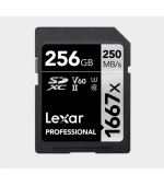 Lexar SDXC Pro 1667X UHS-II U3 R250/W120 (V60) 256G