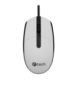 C-TECH Myš WM-10, černo/bílá, USB