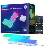 Govee Smart mini RGBIC panely - rozsˇi´rˇeni´ 6ks