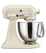 KitchenAid Artisan 5KSM125BAC Kuchyňský robot - 10 rychlostí, planetární systém, celokovová konstrukce, mandlová