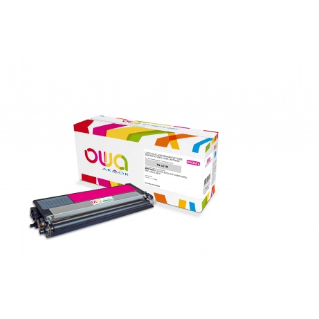 OWA Armor toner kompatibilní s Brother TN-321M, 1500st, červená/magenta