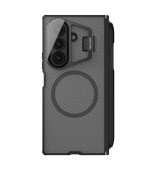 Nillkin CamShield Prop Magnetic Pen Slot Zadní Kryt pro Samsung Galaxy Z Fold 7 Transparent Black