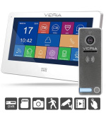 Veria SET Videotelefon 7077B bílý + vstupní stanice 230