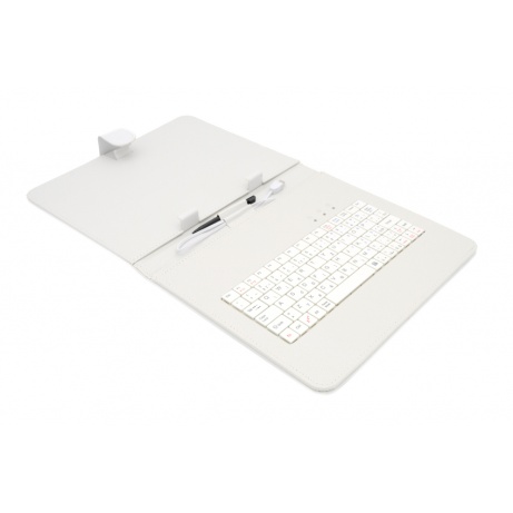 AIREN AiTab Leather Case 3 with USB Keyboard 9,7" WHITE (CZ/SK/DE/UK/US.. layout)