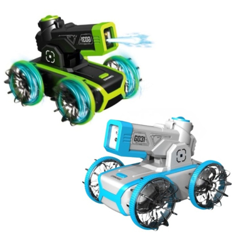 Sada RC obojživelníků Commando - modrý a zelený