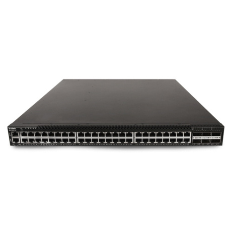 D-Link DXS-3610-54T/SI/E L3 stackable switch, 48x 1/10GbE Base-T, 6x 40/100 GbE QSFP+/QSFP28