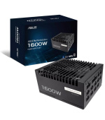 ASUS zdroj Pro WS 1600W Platinum, 140mm, Plně modulární, 80 Plus Platinum, ATX 3.1