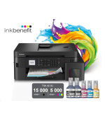 BROTHER multifunkce inkoustová MFC-T930DW - A4 128MB 2400x600 17ppm MP tray LCD FAX USB 2.0. WIFI  - INKTANK