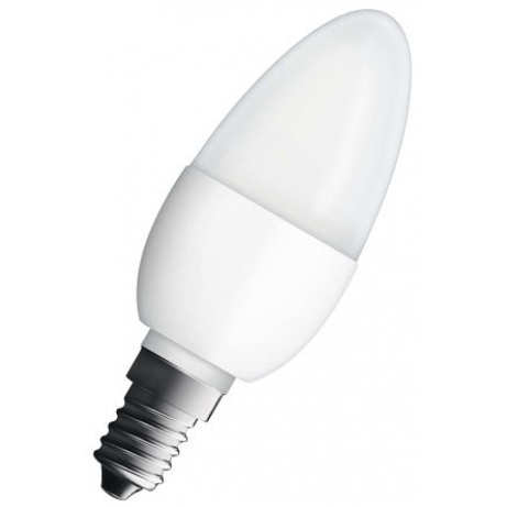 Osram LED žárovka E14  5,7W 2700K 470lm Value B40-svíčka matná