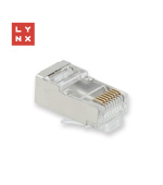 LYNX konektor STP Cat6, 50µ, 100ks