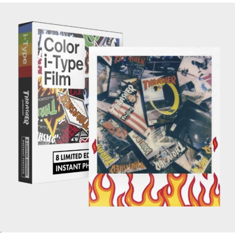 Polaroid Color film for I-Type Thrasher Edition