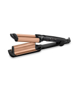 BABYLISS W2447E trojkulma na vlasy, keramický povrch, 3 nastavení teploty, automatické vypnutí, teplovzdorné pouzdro