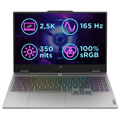 Lenovo LOQ/15IRX10/i7-13650HX/15,6"/QHD/32GB/1TB/RTX 5070/bez OS/Gray/2R