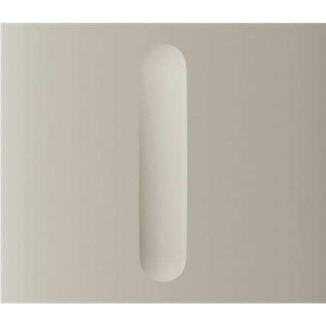 Ajax  CenterButton (Dimmer) vertical - Středový kryt stmívatelného tlačítka, vertikální instalace, slonová kost
